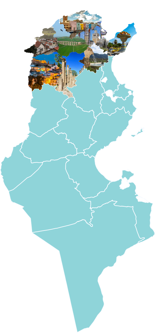 Carte de localisation ISET Béja