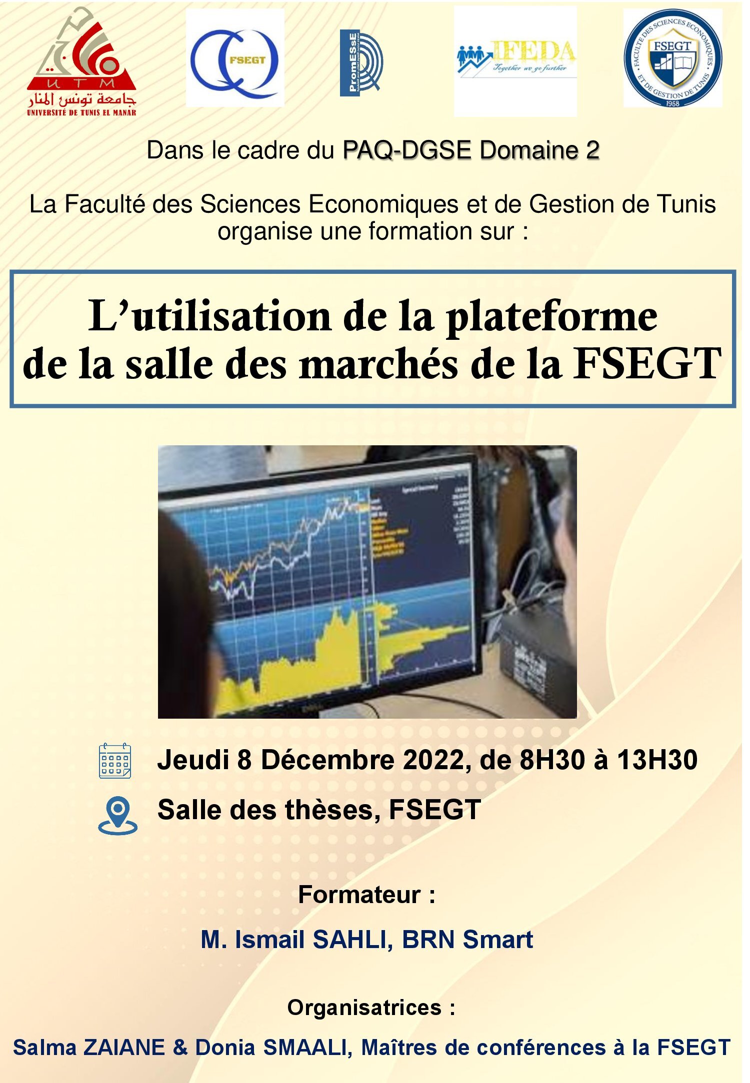Formation plateforme de la salle des marchés FSEGT (Last)