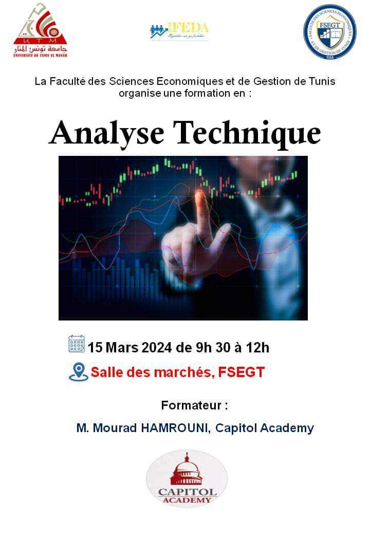 formation en analyse technique au profit des étudiants de la FSEGT
